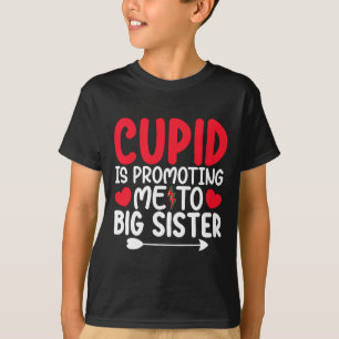 Camiseta O Cupido Está Me Promovendo Para Irmã Mais Velha N