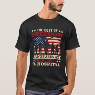 Camiseta O Custo Da Liberdade Pode Ser Visto