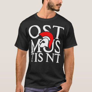 Camiseta O custo não é o presente latino lições latinas