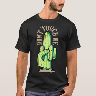 Camiseta O Dedo Médio Cactus não me toca