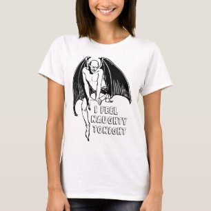 Camiseta O Demon Graphic, SINTO-ME ESTRANHO ESTA NOITE