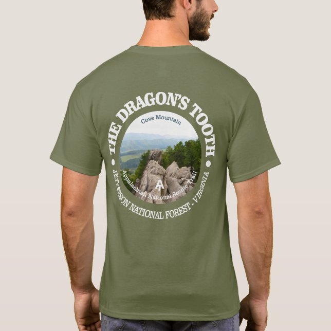 Camiseta O dente do dragão (Verso)