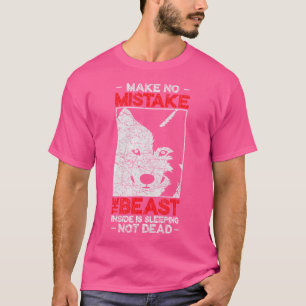 Camiseta O Dentro Da Besta Está Dormindo No Dia Das Bruxas
