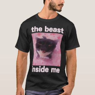 Camiseta O Dentro da Besta Me Engraçado Meme Gift Para Home