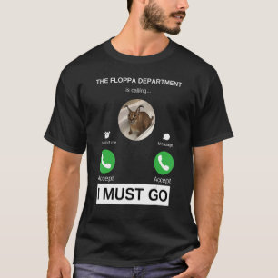 Camiseta O Departamento de Floppa chama Caracal Cat Meme 1