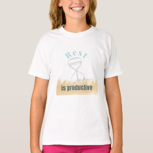 Camiseta O Descanso É Produtivo - Mínimo De Consciência Men