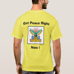 Camiseta O desejo de Billy & Mark: TENHA PAZ AGORA...SIM!