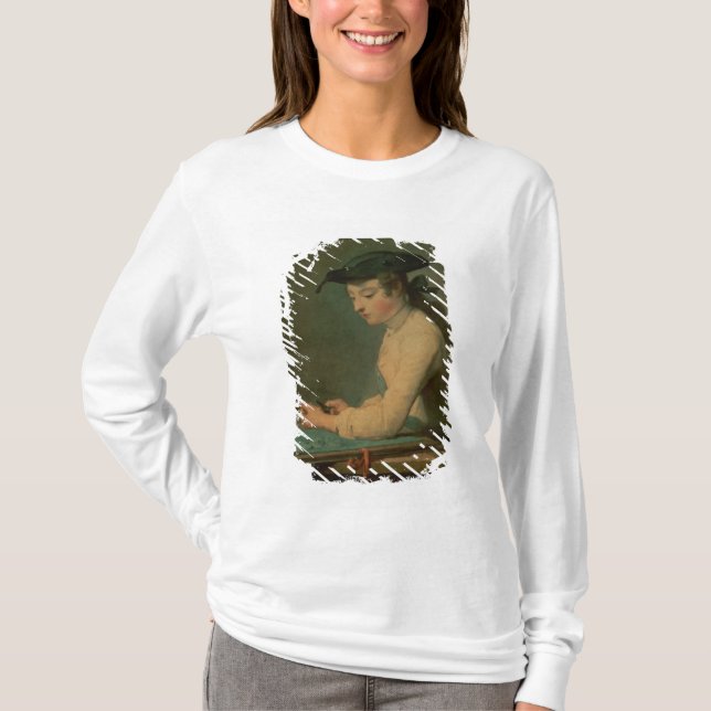 Camiseta O desenhista novo, 1737 (Frente)