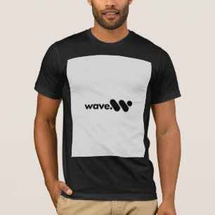 Camiseta O desenho de onda