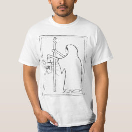 Camiseta O desenho do cartão Hermit Tarot