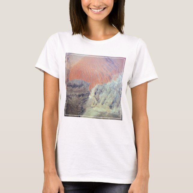 Camiseta O Deserto Do Sara Na Argélia, Norte De África. (Frente)