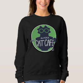 Camiseta O Design Clássico do Logotipo do Alaska Cat Cafe