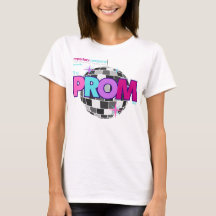 O Design da Tshirt Slim Fit The Prom