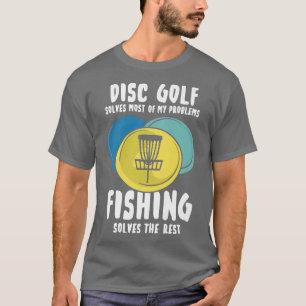 Camiseta O Design De Golfe De Disco Para Jogador De Frisbee