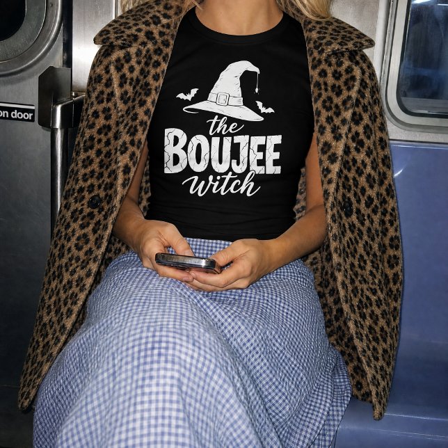 Camiseta O Design de Halloween Combinando da Bruxa Boujee (Criador carregado)