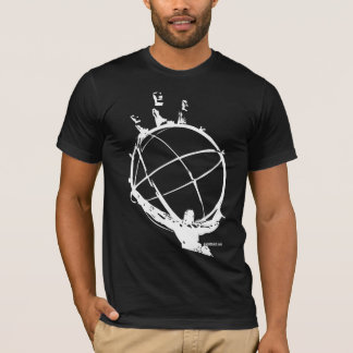 Camiseta O design do atlas