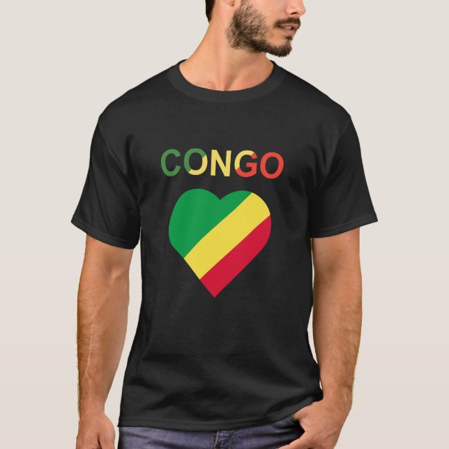 Camiseta O Design do Congo (Frente)