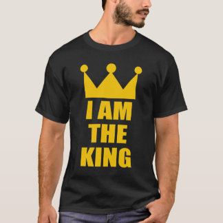Camiseta o design do rei