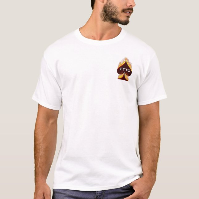 Camiseta O design do roupa do oficial FTTG (Frente)