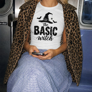 Camiseta O Designo de Halloween de Correspondência da Bruxa