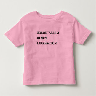 Camiseta O Despertar: Colonialismo Não É Libertação