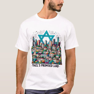 Camiseta O Destino Divino de Israel - A Terra Prometida por