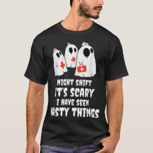 Camiseta O Desvio Noturno É Assustador Eu Vi Coisas Desagra