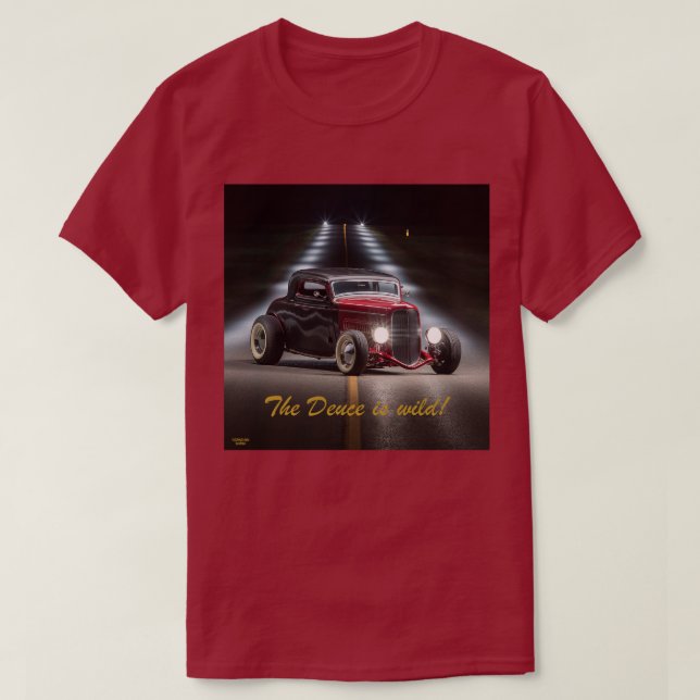 Camiseta O Deuce é selvagem (Frente do Design)