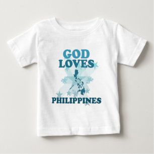 Camiseta O deus ama Filipinas