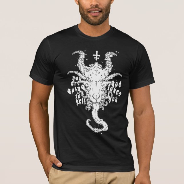 Camiseta O deus ama-o (Frente)