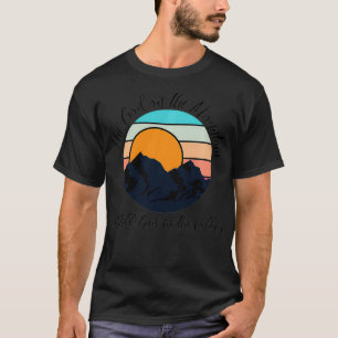 Camiseta O Deus Do Cristão Religioso Da Montanha