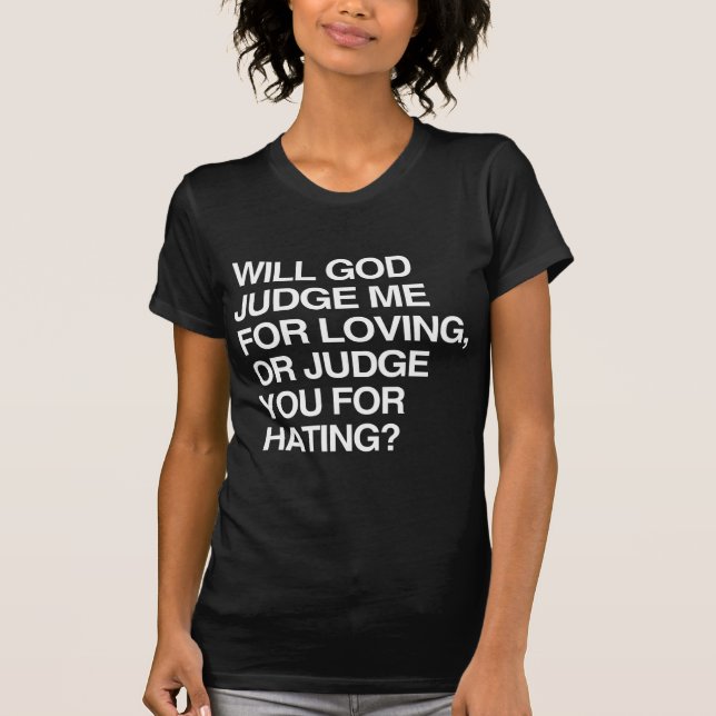 CAMISETA O DEUS JULGAR-ME-Á PARA LOVIN (Frente)