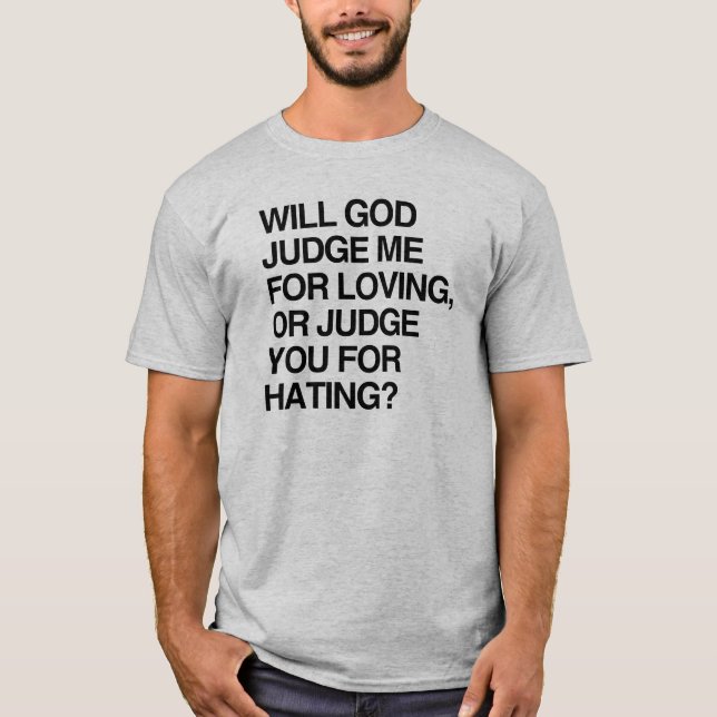 CAMISETA O DEUS JULGAR-ME-Á PARA LOVIN (Frente)