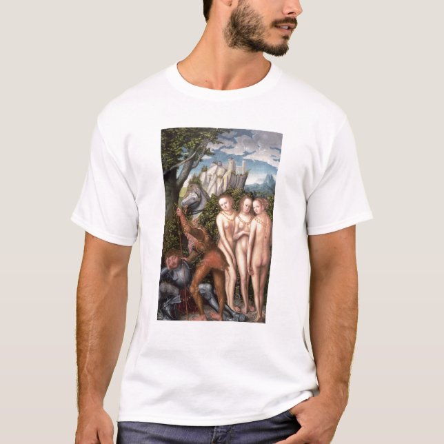 Camiseta O deus Mercury que acorda Paris (Frente)