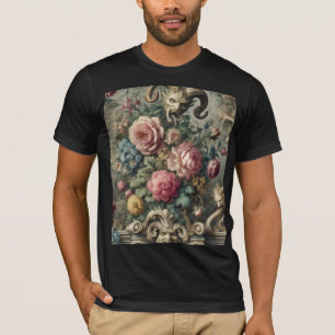 Camiseta O Devorador de Flor e Osso – Arte Gótica Vestível
