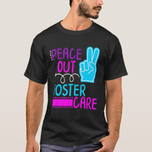 Camiseta O Dia da Adoção Moderna das Crianças de Cuidados d