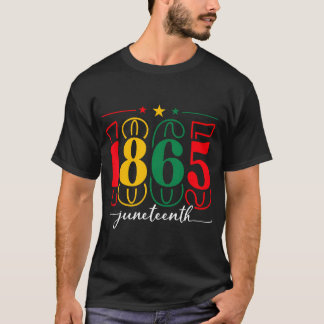 Camiseta O Dia Da Emancipação É O Excelente De 1865 Juntede