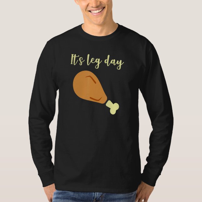 Camiseta O Dia da Perna (Frente)