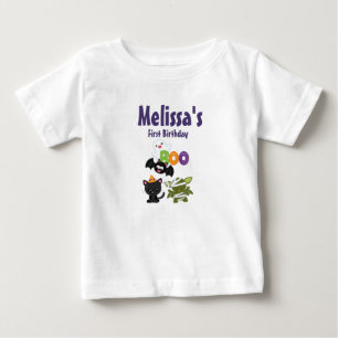 Camiseta O Dia da Primeira Criatura do Dia das Bruxas