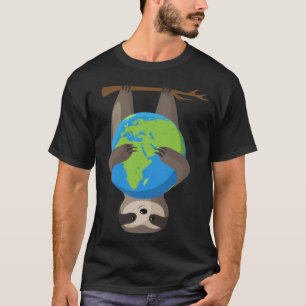 Camiseta O Dia Da Terra Ama A Terra, Um Ambientalista Lento