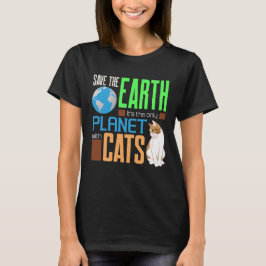 Camiseta O Dia Da Terra Salva Nossa Terra O Único Planeta C