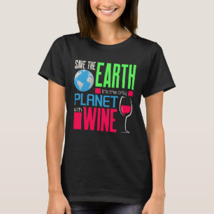 Camiseta O Dia Da Terra Salva Nossa Terra O Único Planeta C