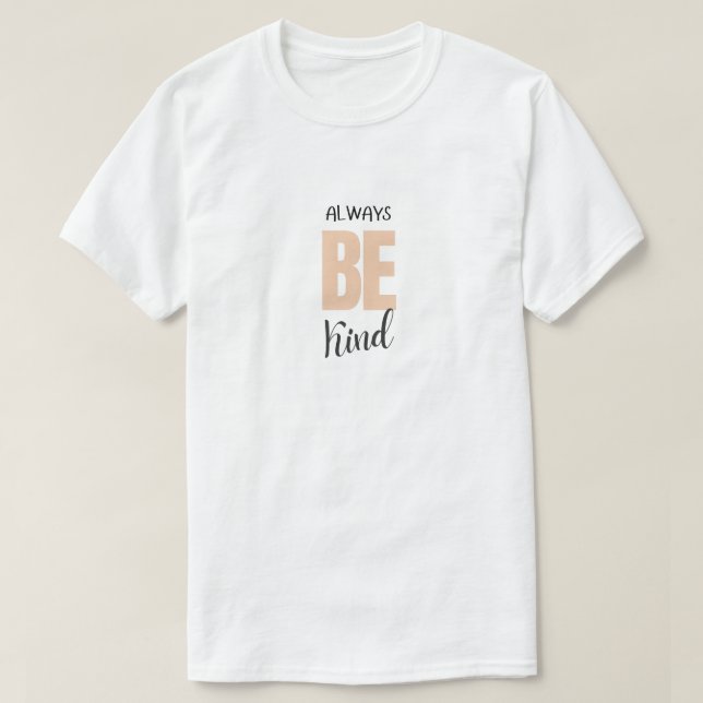 Camiseta O Dia da Unidade de gentileza Mundial Seja Bela Te (Frente do Design)