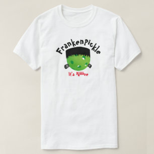 Camiseta O Dia das Bruxas de Pickleball - FrankenPickle - E