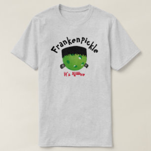 Camiseta O Dia das Bruxas de Pickleball - FrankenPickle - E