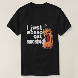 Camiseta O Dia das Bruxas eu quero obter o humor