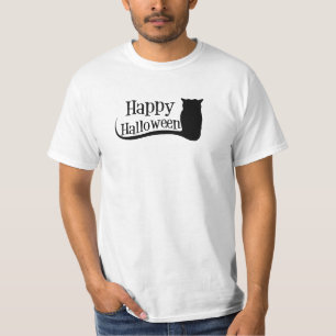Camiseta O Dia das Bruxas feliz