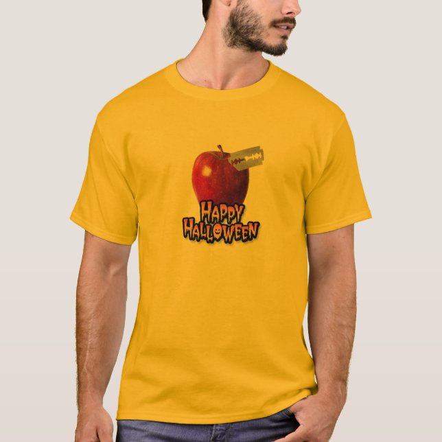 Camiseta o Dia das Bruxas feliz (Frente)