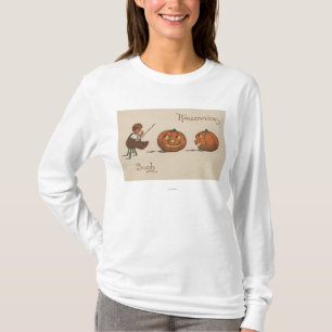 Camiseta O Dia das Bruxas GreetingBook