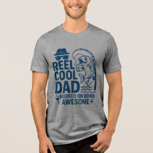 Camiseta O Dia das Capturas? Um Pai Legal Reel